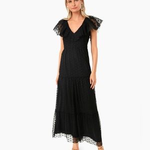 NWT / Tuckernuck Black Onyx Tulle Giselle Gown